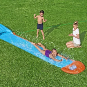 4.88m Tsunami Splash Ramp Single Slide
