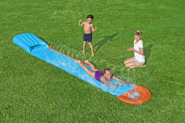 4.88m Tsunami Splash Ramp Single Slide