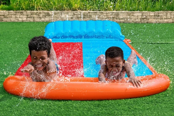 4.88m Tsunami Splash Ramp Double Slide - Image 2