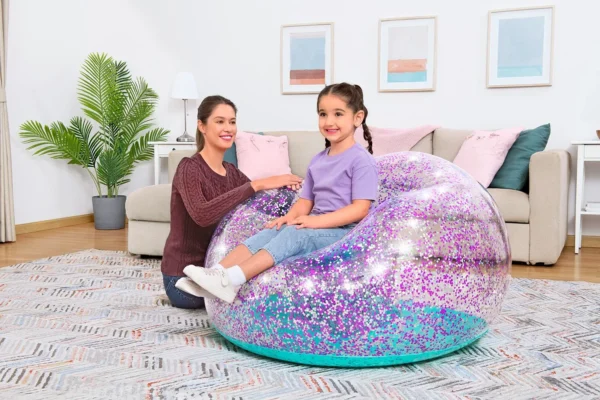 Glitter Dream Inflate-a-Chair Air Chair
