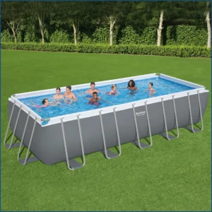 Power Steel™ Frame Pool Complete Set with Sand Filter System