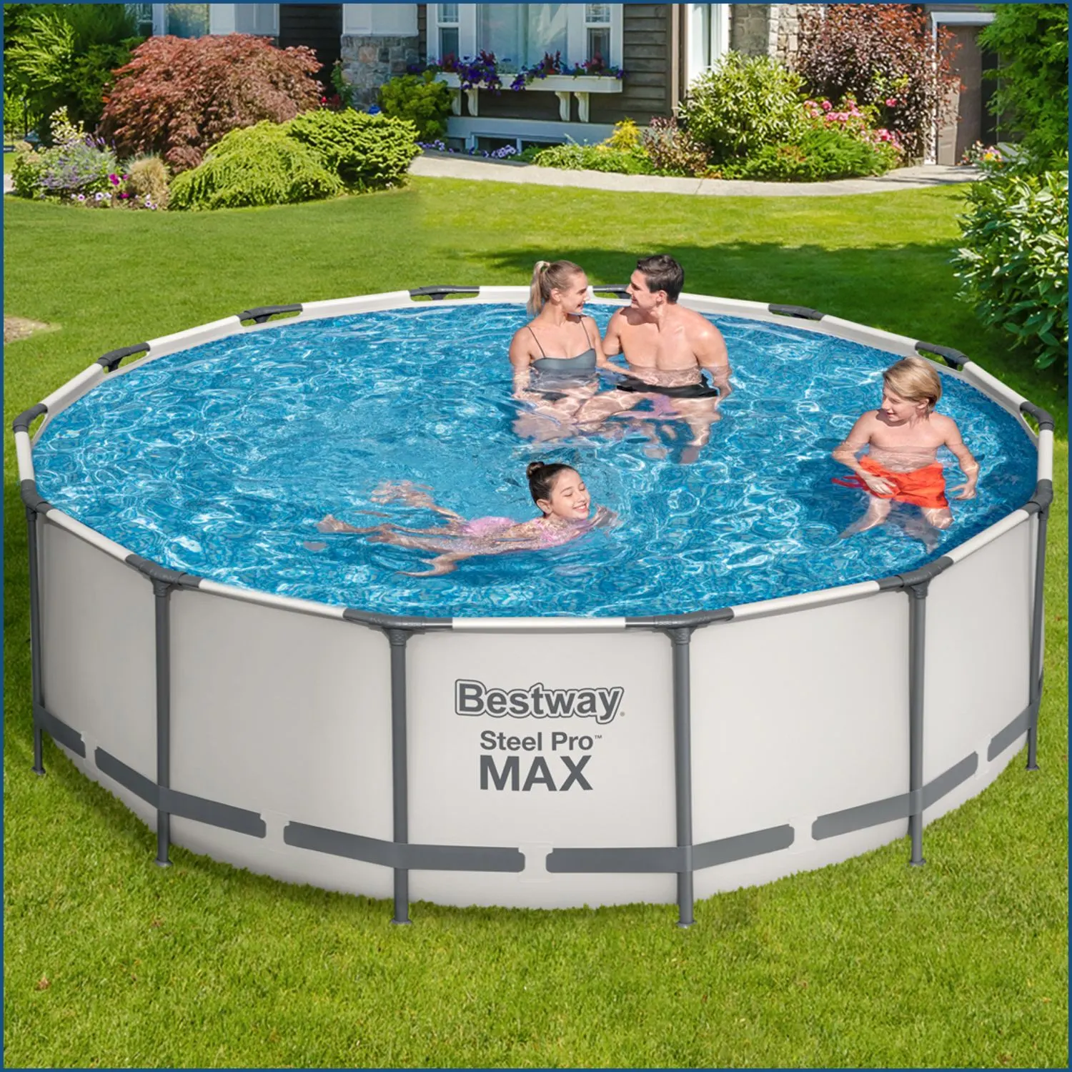 Steel Pro MAX™ Frame Pool Complete set with filter pump - Image 2