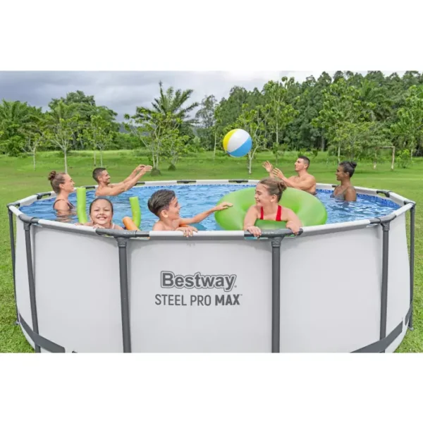 Bestway® Steel Pro MAX™ Frame Pool Complete Set with Filter Pump - Image 3