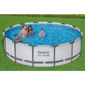 Bestway® Steel Pro MAX™ Frame Pool Complete Set with Filter Pump
