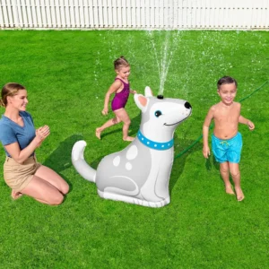 Happy Husky Sprinkler
