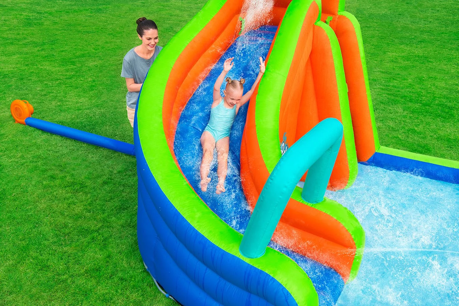 Mega water park Turbo slide with blower - Image 3