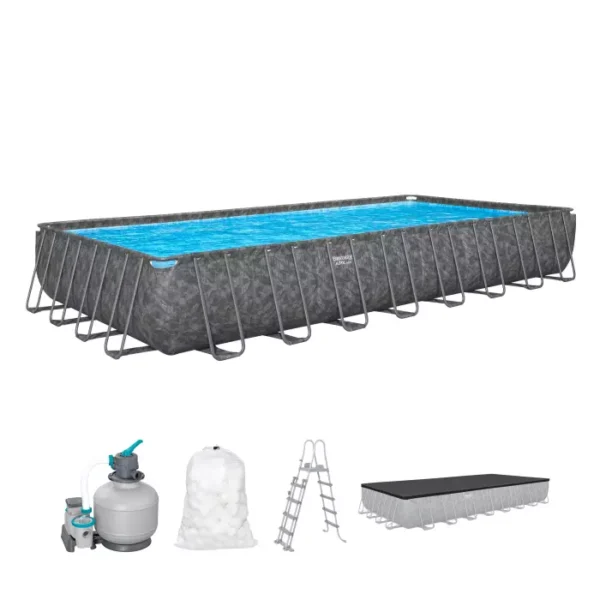 Bestway Winterproof Frame Pool Complete Set with Sand Filter System - Image 7
