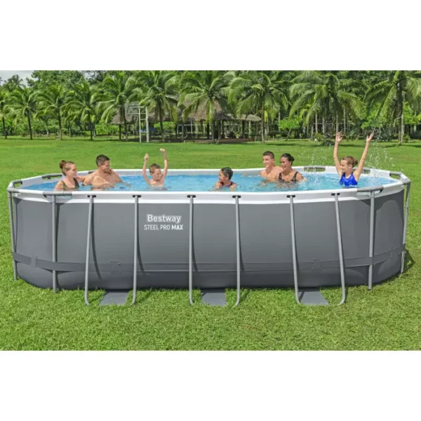 Bestway® Steel Pro MAX™ Frame Pool Complete Set with Filter Pump