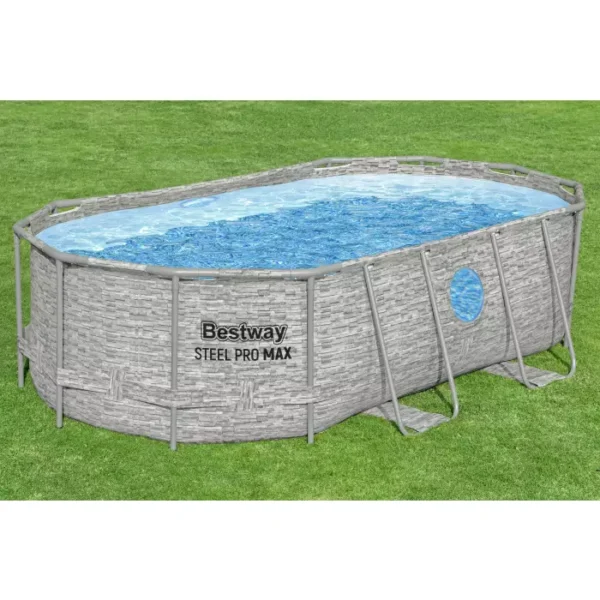 Bestway® Steel Pro MAX™ Splashview™ Frame Pool complete set with filter pump - Image 5