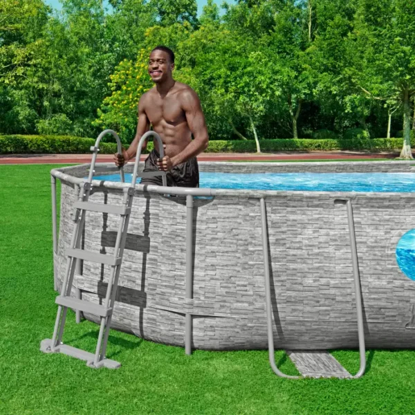 Bestway® Steel Pro MAX™ Splashview™ Frame Pool complete set with filter pump - Image 6