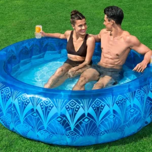 Bohemian Blue Inflatable Pool