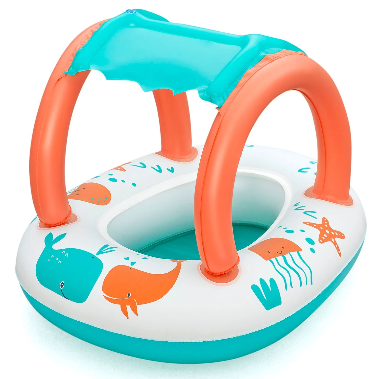 Comfort Plush Shaded Baby Boat - Image 3