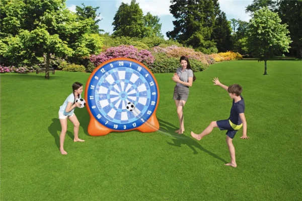 Air Blast Soccer Yard Game