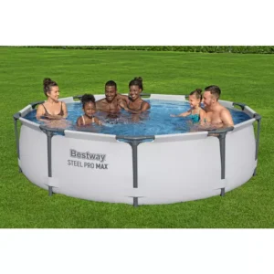Bestway® Steel Pro MAX™ Frame Pool Set with filter pump