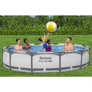 Bestway® Steel Pro MAX™ Frame Pool Set with filter pump