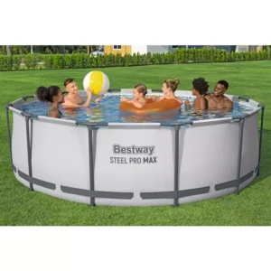 Bestway® Steel Pro MAX™ Frame Pool Set with filter pump